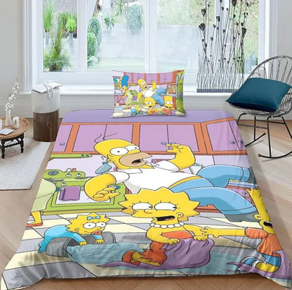 EVMILA Juego de Funda Nórdica Infantil 3D (135x200 cm)