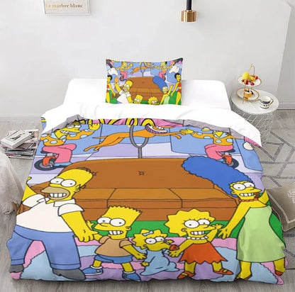 EVMILA Juego de Funda Nórdica Infantil 3D (135x200 cm)