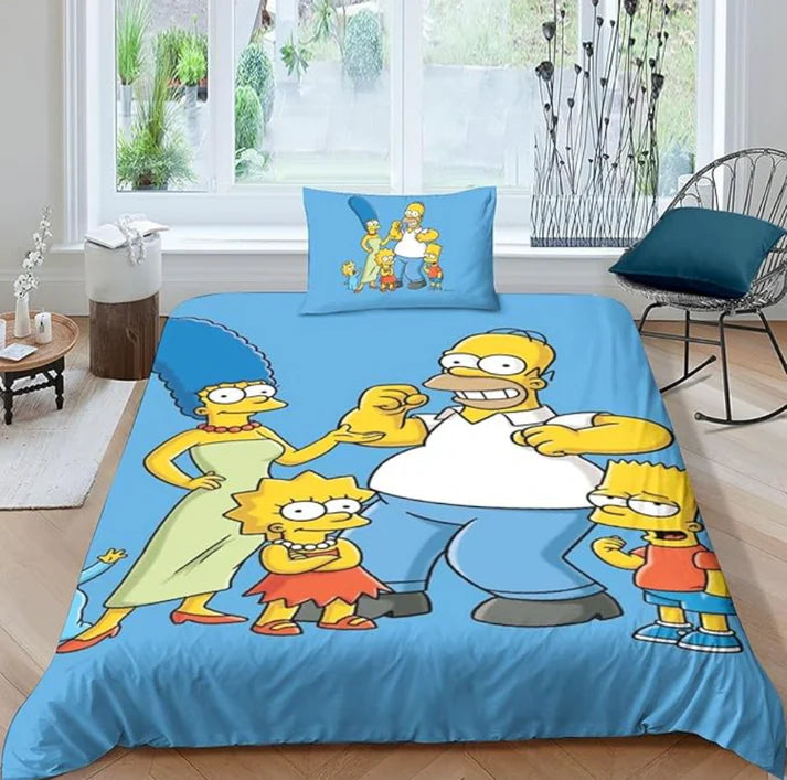 EVMILA Juego de Funda Nórdica Infantil 3D (135x200 cm)