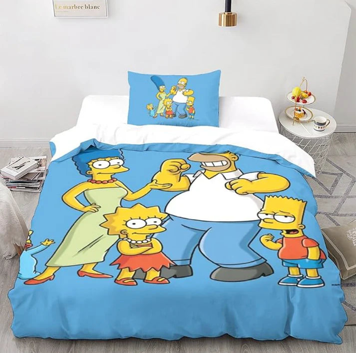 EVMILA Juego de Funda Nórdica Infantil 3D (135x200 cm)