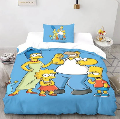 EVMILA Juego de Funda Nórdica Infantil 3D (135x200 cm)
