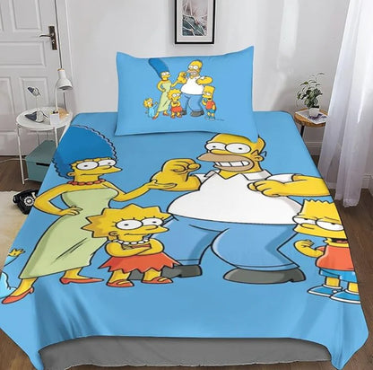 EVMILA Juego de Funda Nórdica Infantil 3D (135x200 cm)